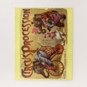 Circus Illustratie Kunst Oud Antiek Legpuzzel (Verticaal)