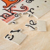 Circus Illustratie Kunst Oud Antiek Legpuzzel (Zijkant)