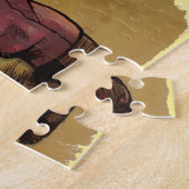  Circus Illustratie Kunst Oud Antiek Legpuzzel (Zijkant)