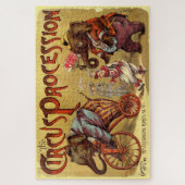  Circus Illustratie Kunst Oud Antiek Legpuzzel (Verticaal)