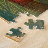 Circus Illustratie Kunst Oud Antiek Legpuzzel (Zijkant)