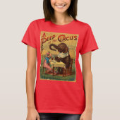  Circus Illustratie Kunst Oud Antiek T-shirt (Voorkant)