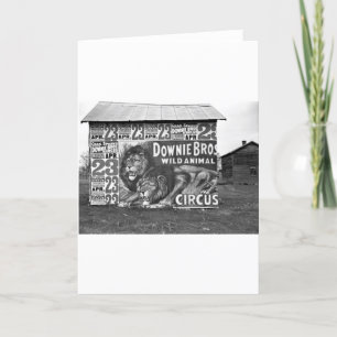 Circus in Tennessee, jaren '30 Kaart