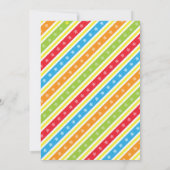 Circus Invitation / Carnival Invitation Kaart (Achterkant)