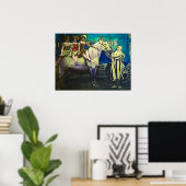  Circus Jack the Clown and Three Queens Poster (Thuiskantoor)