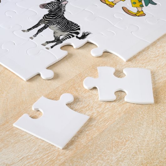 Circus Jigsaw puzzel (Zijkant)
