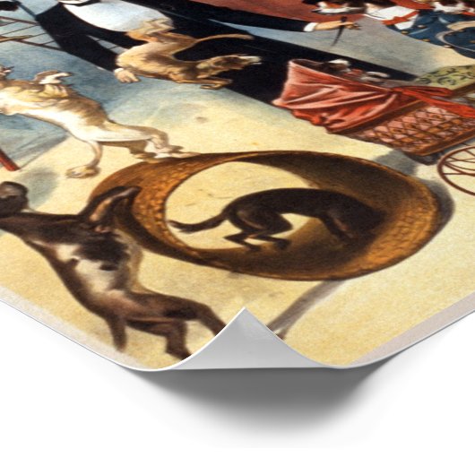  Circus-jongen Poster (Hoek)