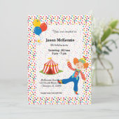 Circus Kaart (Staand voorkant)