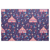 circus kermis acrobaat trapezium speels stof (Fat Quarter)