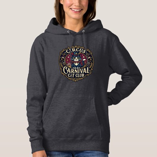 Circus Kermis Kat Kat Vader Cadeau Idee - Circus A Hoodie (Voorkant)