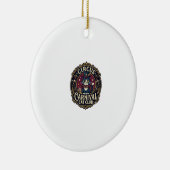 Circus Kermis Kat Kattenvader Cadeau Idee - Circus Keramisch Ornament (Rechts)