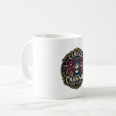 Circus Kermis Kat Kattenvader Cadeau Idee - Circus Koffiemok (Voorkant links)