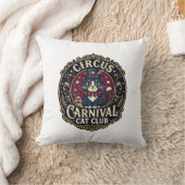 Circus Kermis Kat Kattenvader Cadeau Idee - Circus Kussen (Deken)