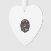 Circus Kermis Kat Kattenvader Cadeau Idee - Circus Ornament (voorkant)