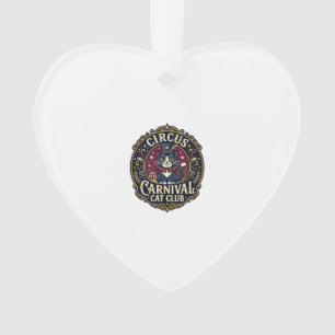 Circus Kermis Kat Kattenvader Cadeau Idee - Circus Ornament