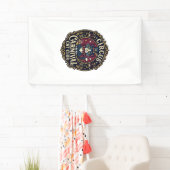 Circus Kermis Kat Kattenvader Cadeau Idee - Circus Spandoek (Insitu)