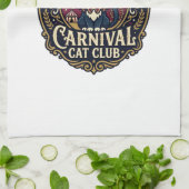 Circus Kermis Kat Kattenvader Cadeau Idee - Circus Theedoek (Gevouwen)