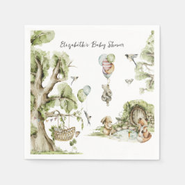 Circus Kermis | Woodland Forest Baby Shower Servet