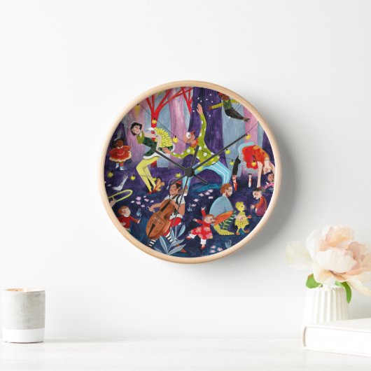 Circus kinder & podiumkunstenaar in het bos (Huis)