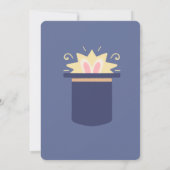 Circus Kinderen Verjaardag Uitnodiging (Achterkant)