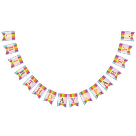 Circus Kleur Verjaardagsfeest Vlaggetjes