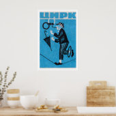 Circus Koorddansen - Matchbox Print - Esthetische  (Keuken)