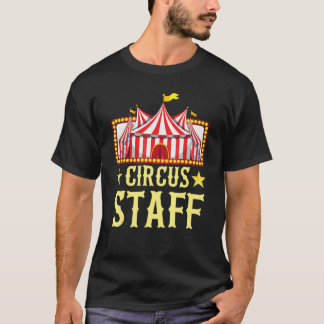 Circus kostume Circus stafmedewerker Circus partij T-shirt