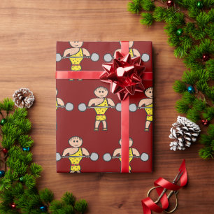 Circus Kraftpatser Cadeaupapier
