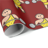 Circus Kraftpatser Cadeaupapier (Rol Hoek)
