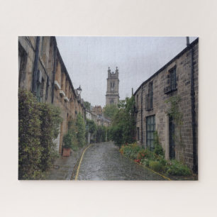 Circus Lane in Edinburgh Schotland Legpuzzel