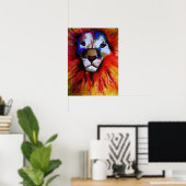 Circus Lion poster (Thuiskantoor)