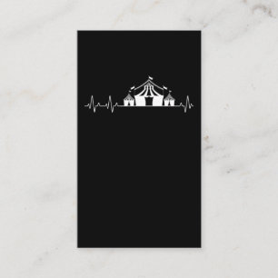 Circus Lover Traveling carnaval Visitekaartje