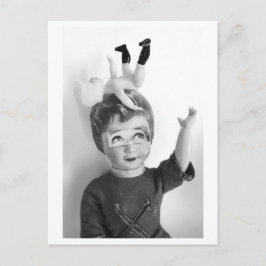 Circus Lulu - Poppenportret Briefkaart