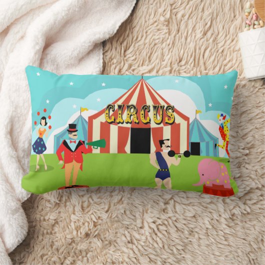  Circus Lumbar Pillow Kussen (Deken)