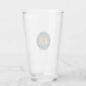 Circus Magie Poster Kat Cute Kitty Design - Circus Glas (Achterkant)