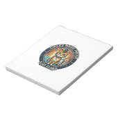 Circus Magie Poster Kat Cute Kitty Design - Circus Notitieblok (Linkerzijde)