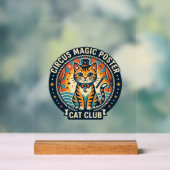 Circus Magie Poster Kat Cute Kitty Ontwerp - Circu (Neutraal)