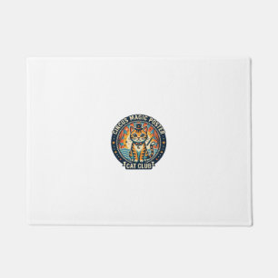 Circus Magie Poster Kat Cute Kitty Ontwerp - Circu Deurmat