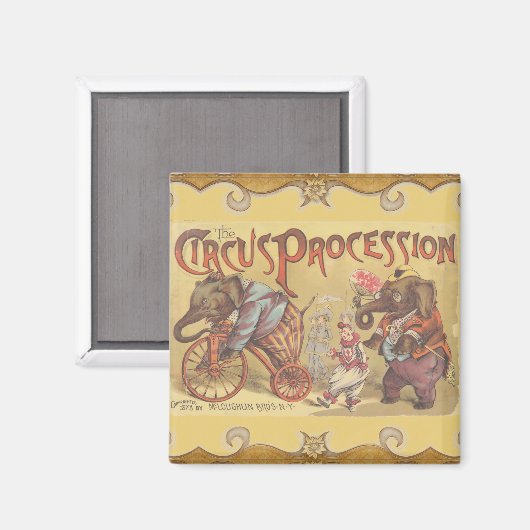 Circus Magneet (Voorkant / Achterkant)