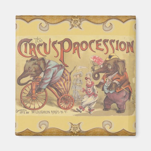 Circus Magneet (Voorkant)