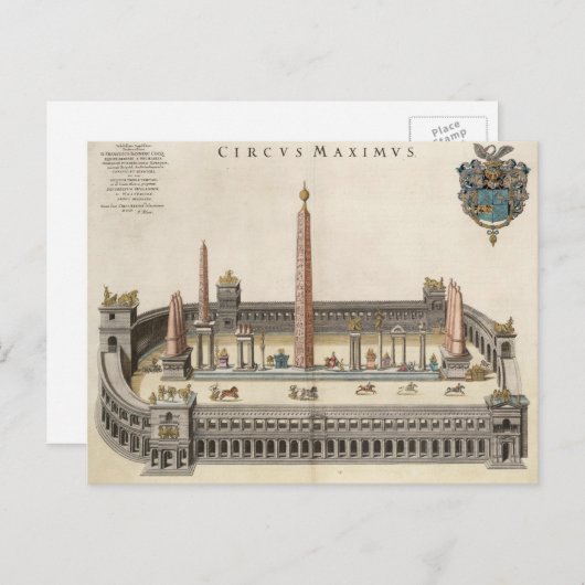 Circus Maximus Briefkaart (Voorkant / Achterkant)