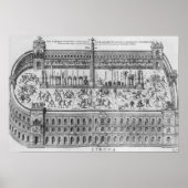 Circus Maximus in Rome, c.1600 Poster (Voorkant)