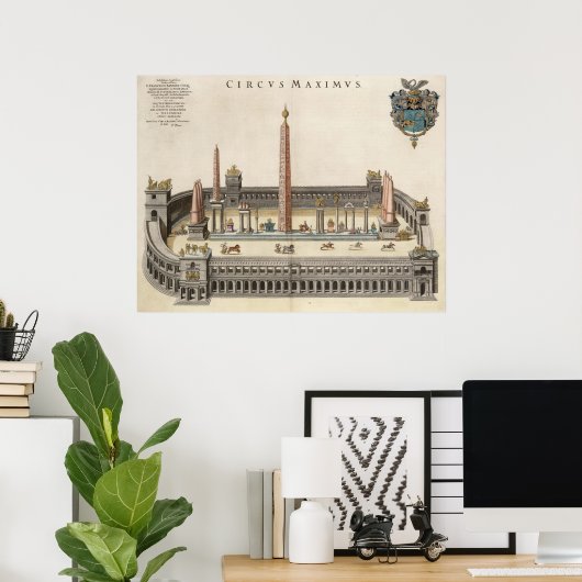 Circus Maximus Poster (Thuiskantoor)