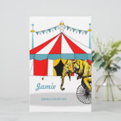 Circus memorabilia in herinnering brengen aan Circ Briefpapier (Staand voorkant)