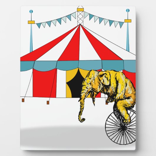 Circus memorabilia in herinnering brengen aan Circ Fotoplaat (Voorkant)