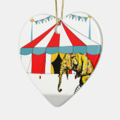 Circus memorabilia in herinnering brengen aan Circ Keramisch Ornament (Links)