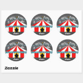 Circus memorabilia in herinnering brengen aan Circ Ronde Sticker (Vel)