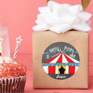 Circus memorabilia in herinnering brengen aan Circ Ronde Sticker