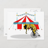 Circus Memorabilia Ter nagedachtenis aan olifanten Briefkaart (Voorkant / Achterkant)