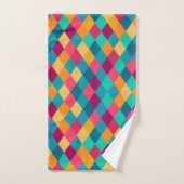 Circus Multicolor Rhombuses Bad Handdoek (Handdoek)